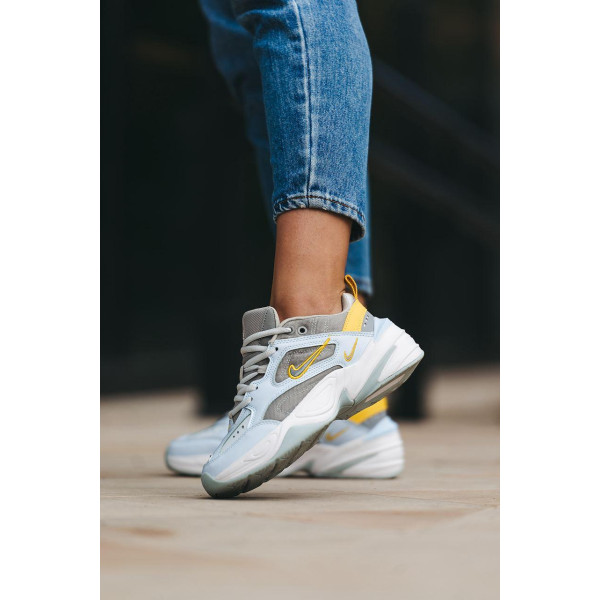 Кросівки Nike M2K Tekno Half Blue Crome Yellow