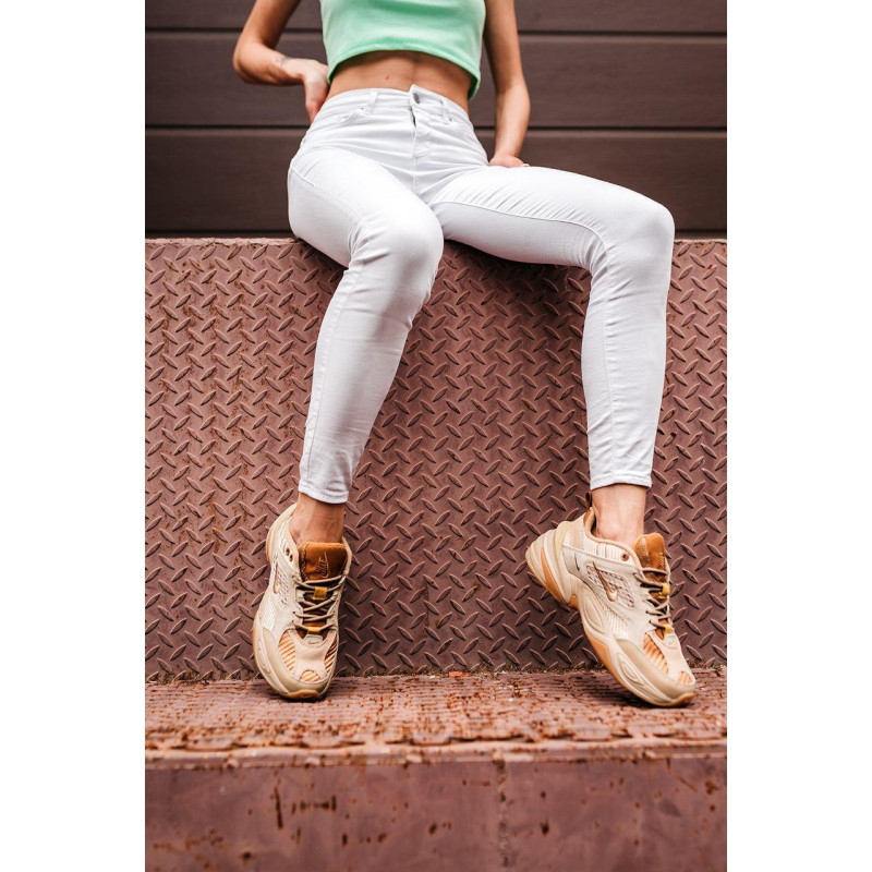 Кросівки Nike M2K Tekno Linen & Wheat & Ale Brown