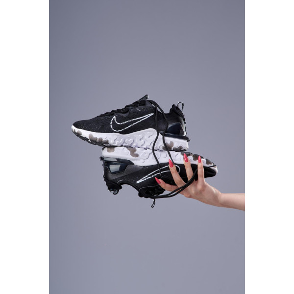 Кросівки Nike React Vision Black White V2