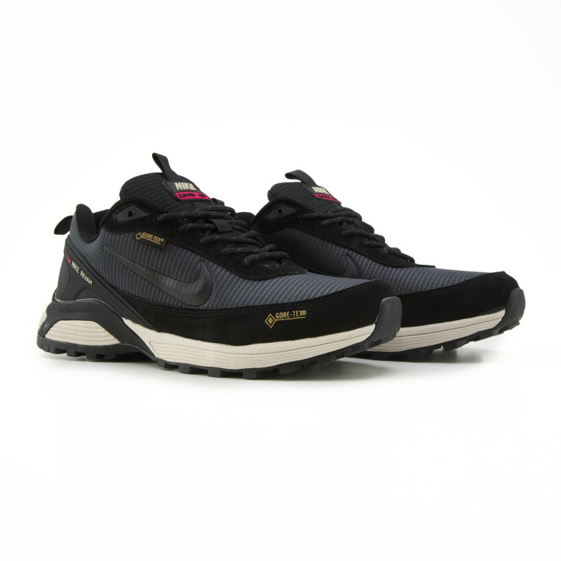 Кросівки Nike Rivah GTX Black Dark Blue Fur