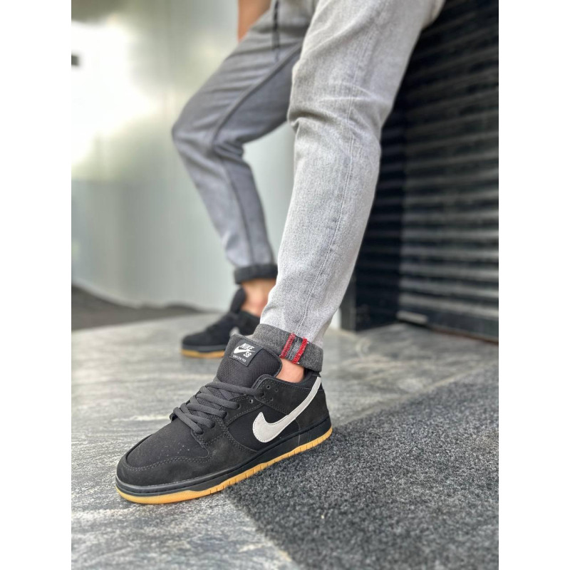 Кросівки Nike SB Dunk Black Grey Fog