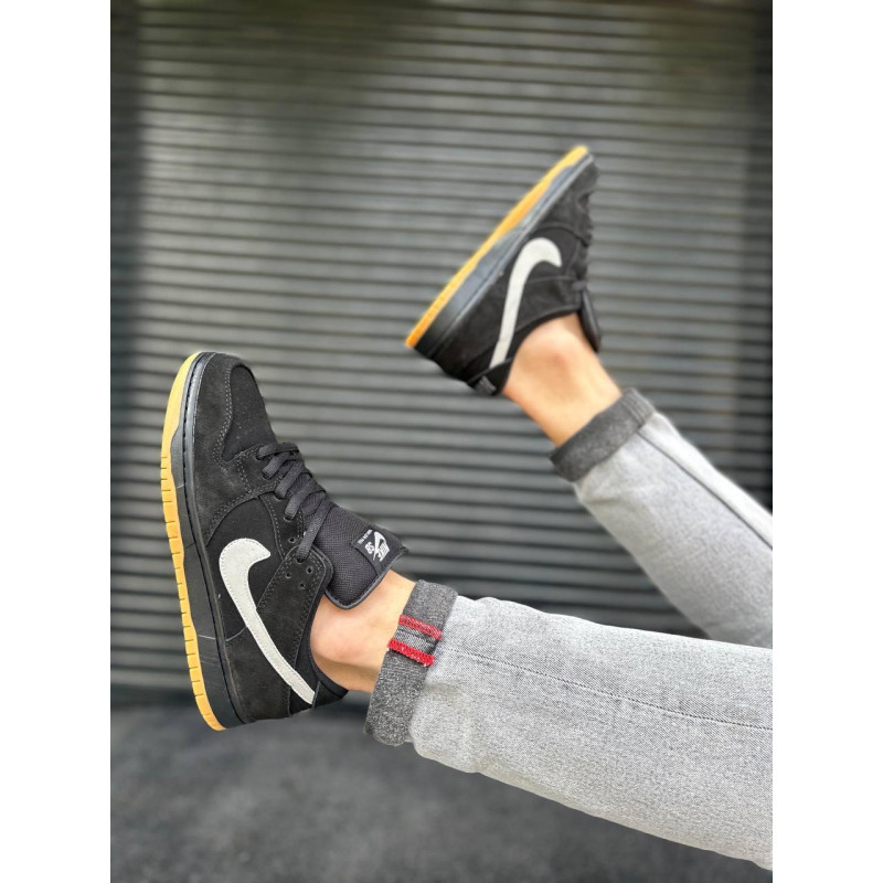 Кросівки Nike SB Dunk Black Grey Fog