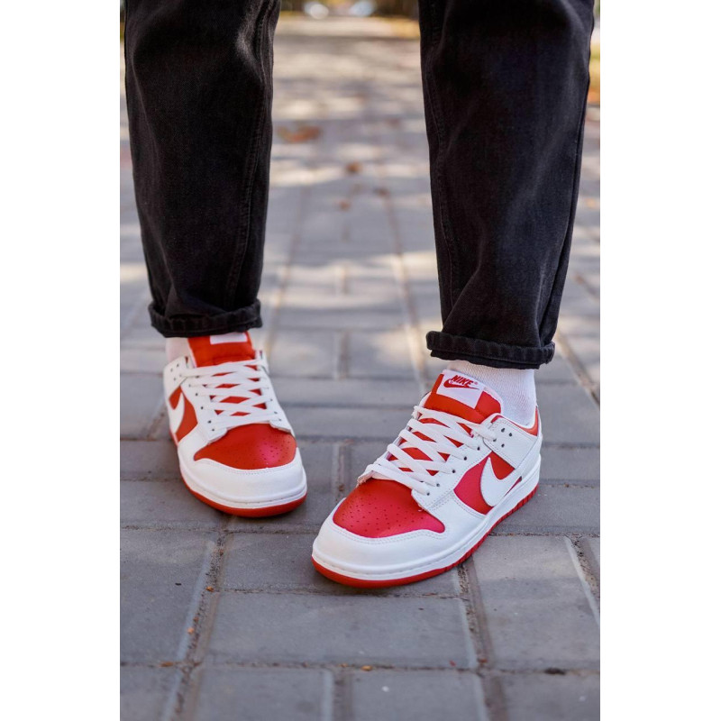 Кросівки Nike SB Dunk Low Retro Red White