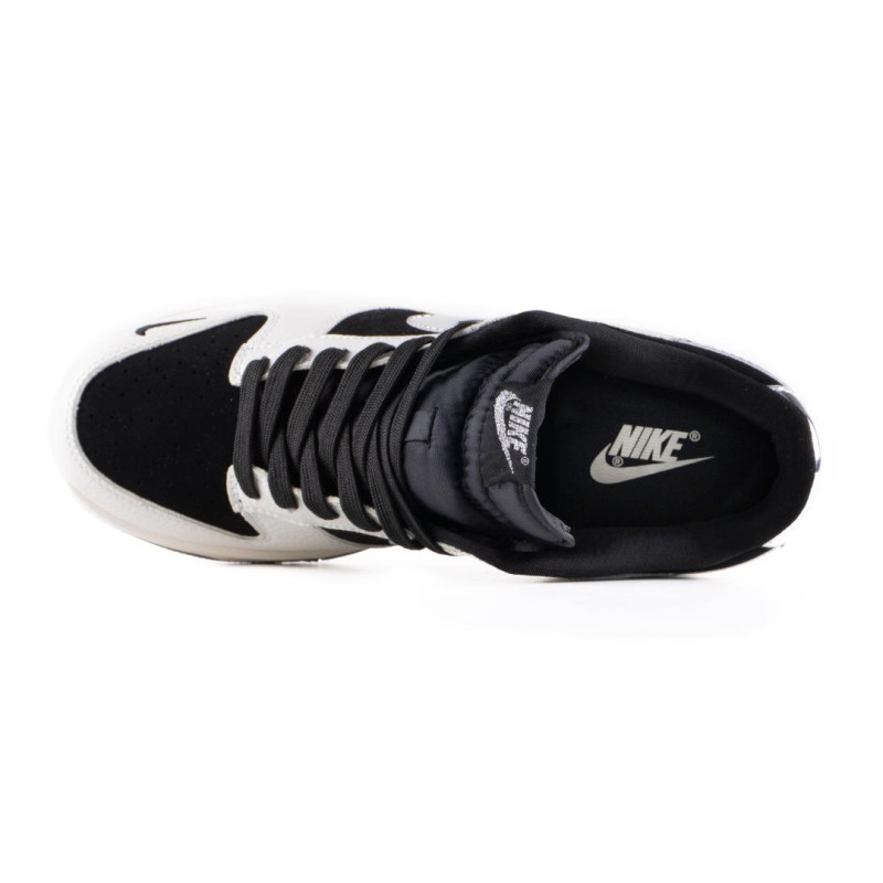 Кросівки Nike SB Dunk Low x Stussy Black White Metallic