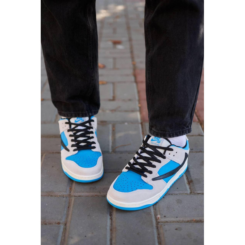 Кросівки Nike SB Dunk Low x Travis Scott PlayStation Blue