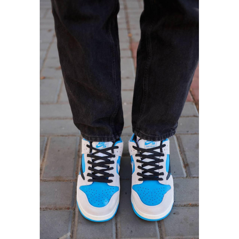 Кросівки Nike SB Dunk Low x Travis Scott PlayStation Blue