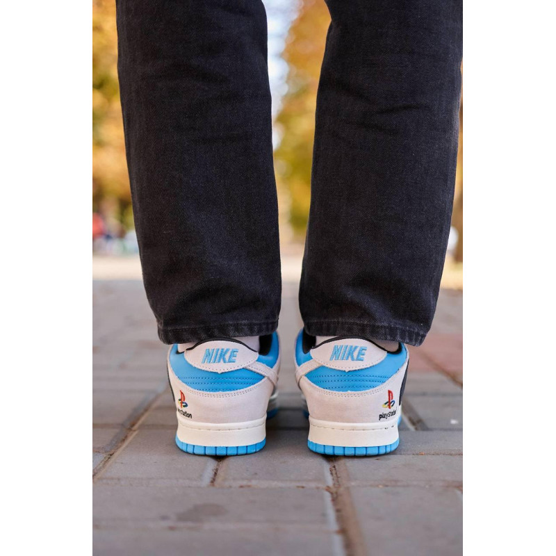 Кросівки Nike SB Dunk Low x Travis Scott PlayStation Blue