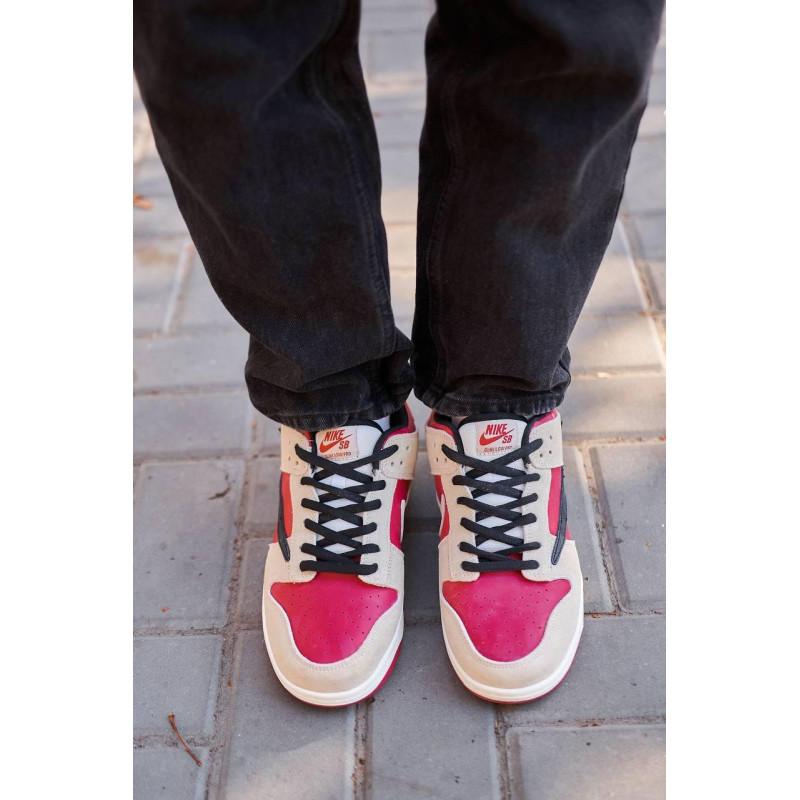 Кросівки Nike SB Dunk Low x Travis Scott PlayStation Red