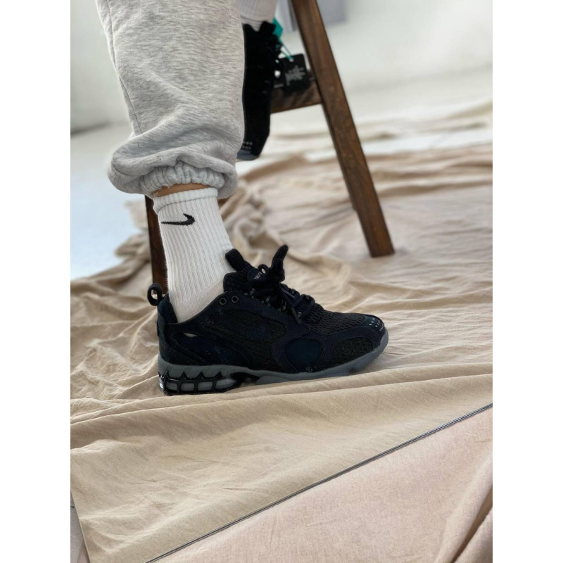 Кросівки Nike x Stussy Air Zoom Spiridon Cage Black