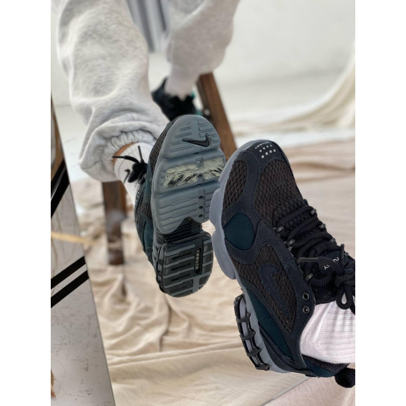 Кросівки Nike x Stussy Air Zoom Spiridon Cage Black
