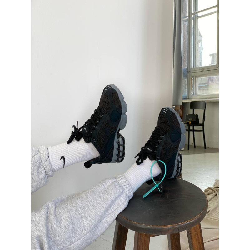 Кросівки Nike x Stussy Air Zoom Spiridon Cage Black