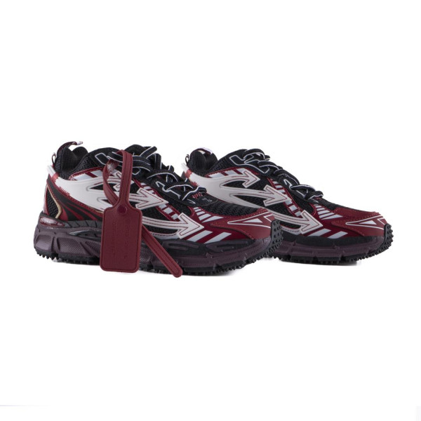 Кросівки OFF-WHITE Be Right Back Burgundy