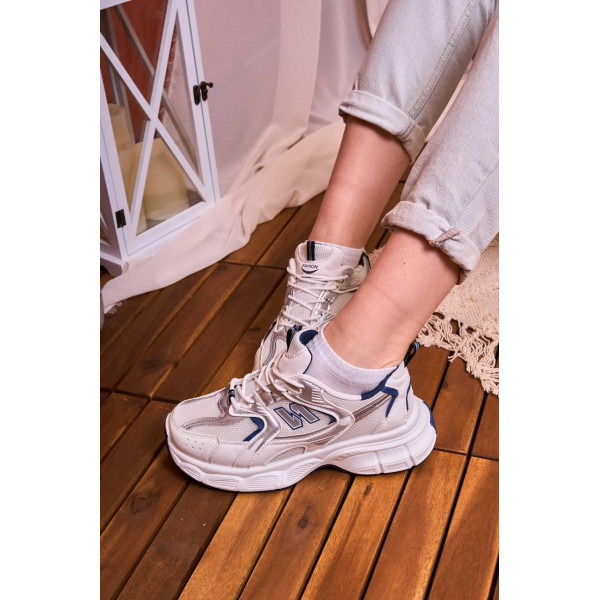 Кросівки Sneakers NB White Blue No Name