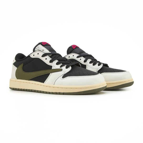 Кросівки Travis Scott x Air Jordan 1 Low Olive