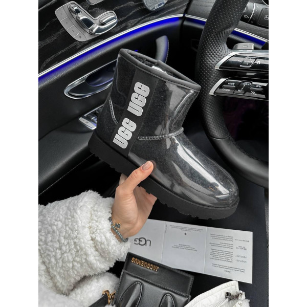 Чобітки Ugg Classic Mini Clear Black PREMIUM
