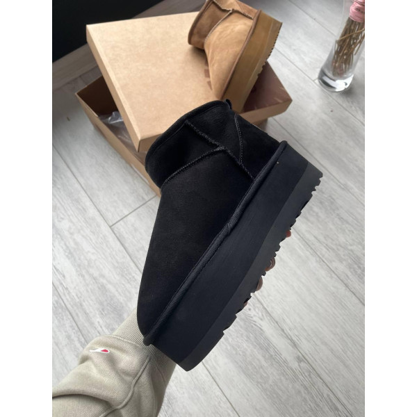 Угги UGG Ultra Mini Platform Black