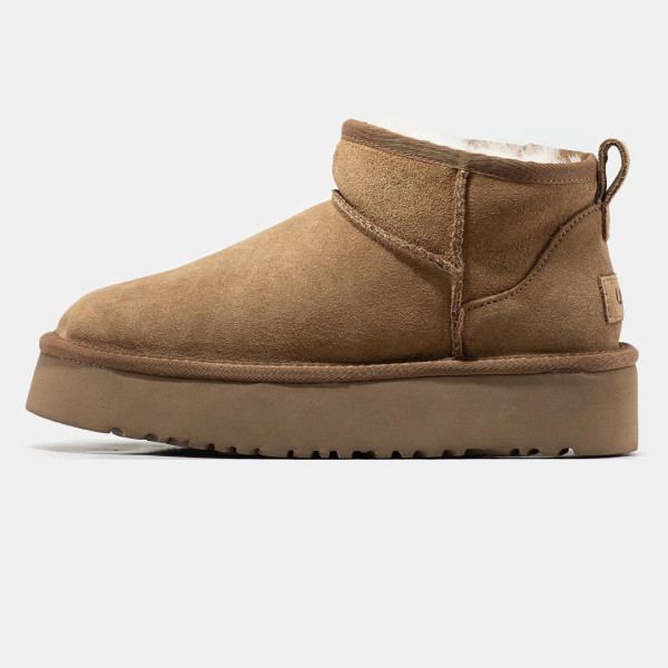 Угги Ugg Ultra Mini Platform Chestnut