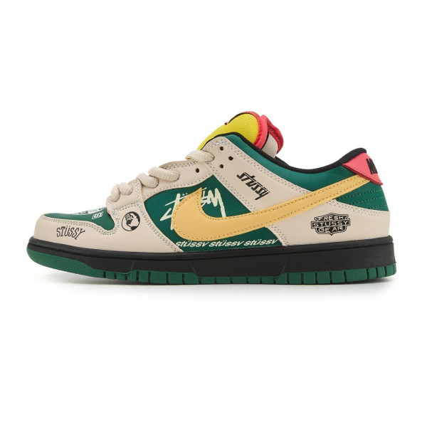 Кросівки Nike SB Dunk Low x Stussy Racer Custom
