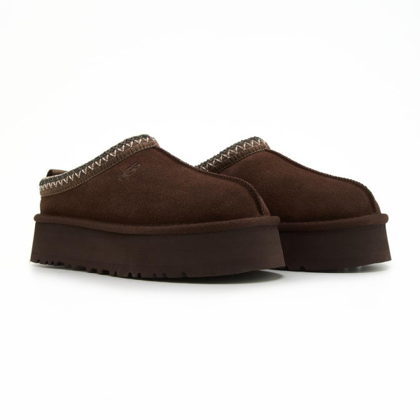 Чобітки Ugg Tasman Platform Dark Brown