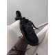 Чобітки UGG Lowmel Sneaker Black (Beige Fur)