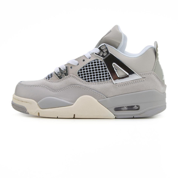 Кросівки Nike Air Jordan 4 Grey Silver