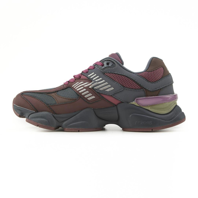 Кросівки New Balance 9060 Brown Bordo Leather