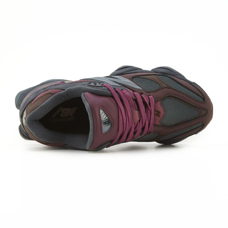 Кросівки New Balance 9060 Brown Bordo Leather