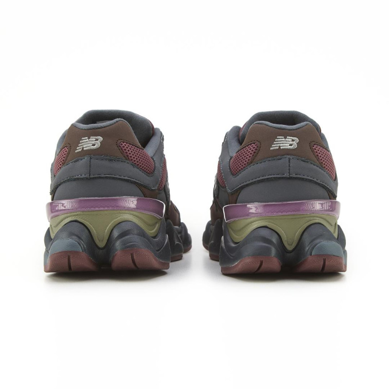 Кросівки New Balance 9060 Brown Bordo Leather