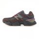 Кросівки New Balance 9060 Brown Bordo Leather