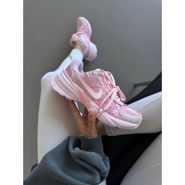 Кросівки Nike V2K Run Pink Flowers