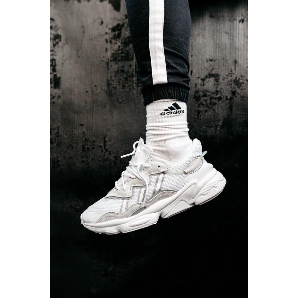 Кросівки Adidas Ozweego Adiprene Pride Beige White 2