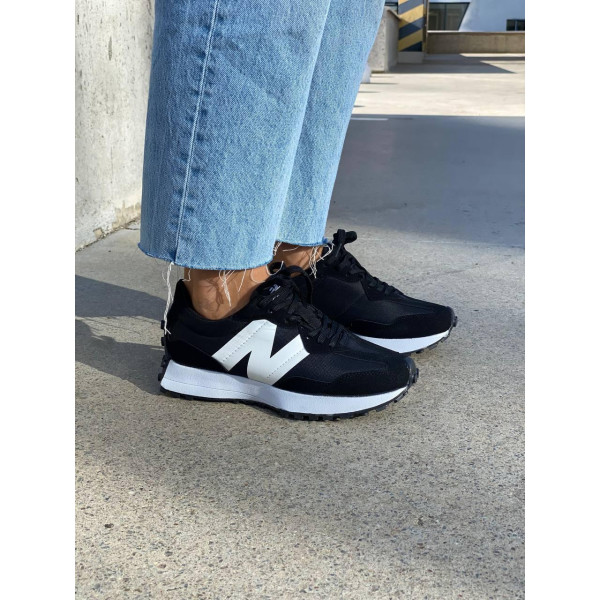 Кросівки New Balance 327 Black White v3