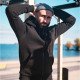 Зіпер Custom Wear з начосом чорний